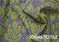 การออกแบบลายดอกไม้ผ้าไลคร่ารีไซเคิลผ้าที่กำหนดเองถักวิปริตถัก