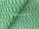 Mint Green Texture Poly Yarn ชุดว่ายน้ำรีไซเคิลผ้า Repreve Spandex