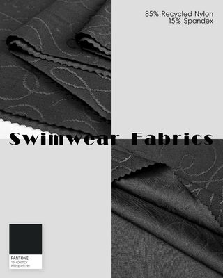 ผ้าสปอร์ตบราโพลีเอสเตอร์อีลาสเทนยืดหยุ่นสูง 260 แกรม