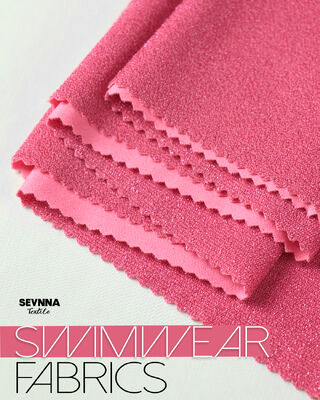 ผ้าชุดว่ายน้ําที่เป็นมิตรต่อสิ่งแวดล้อม ขนาดความกว้าง 150 ซม.