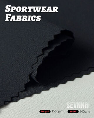 ผ้าที่ใช้ในการวิ่ง มีสไตล์สเตรช 4 ด้าน ป้องกันแดด UPF 50+ และแห้งเร็วสําหรับชุดออกกําลังกายที่มีประสิทธิภาพสูง