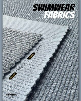 ผ้ารองว่ายน้ำที่เป็นมิตรต่อสิ่งแวดล้อม ทำจากไนลอนรีไซเคิล 83% แห้งเร็วและทนคลอรีนสำหรับชุดว่ายน้ำที่ยั่งยืน