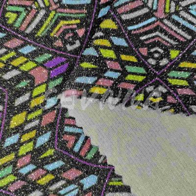 ความหนาแน่น Jacquard เนื้อผ้าสับไทยผ้าสับไทย ฤดูร้อน / ฤดูใบไม้ผลิ Wear ผิวหนังพอลิเอสเตอร์รีไซเคิล