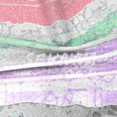 160cm Summer / Autumn Double Knit Fabric Rolls Polyester Recycled สําหรับเครื่องแต่งกายที่มิตรต่อสิ่งแวดล้อม