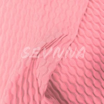 การปรับแต่ง Warp Knit 4 Way Stretch Yoga Wear Fabric สําหรับกางเกงโยคะ