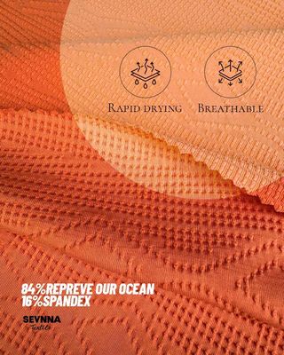 ความทนทานสูง 300gm Repreve Fabric การแก้ไขที่ยั่งยืน