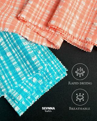 165gsm สวมน้ําที่มิตรต่อสิ่งแวดล้อม เนื้อผ้าเกรดสูงสุด เนื้อผ้าหรูหรา