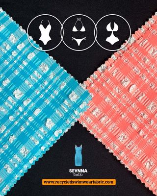 165gsm สวมน้ําที่มิตรต่อสิ่งแวดล้อม เนื้อผ้าเกรดสูงสุด เนื้อผ้าหรูหรา