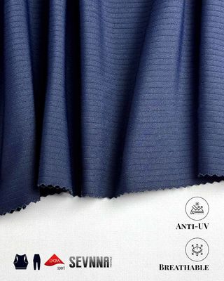 ผ้าไลคร่าแบบยืด 94% ไนลอน 6% ไลคร่า 240 แกรม แห้งเร็ว