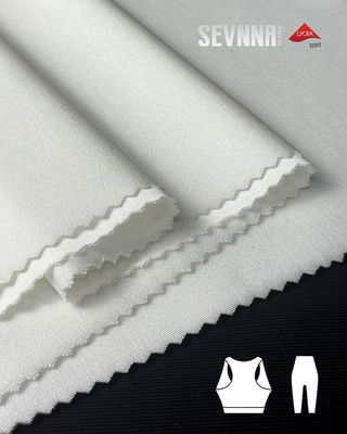 ผ้า Lycra กระชับเบา 85% โพลีเอสเตอร์รีไซเคิล