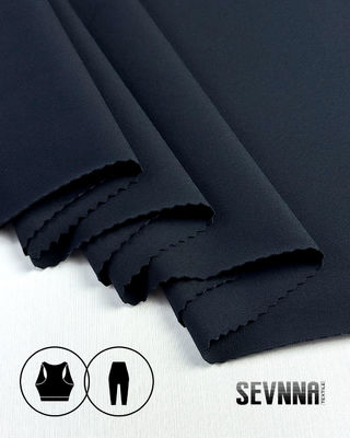 ผ้าบราสำหรับกีฬาที่ปรับแต่งได้ หน้ากว้าง 150 ซม. และส่วนผสมไนลอนสแปนเด็กซ์รีไซเคิลสำหรับชุดออกกำลังกาย