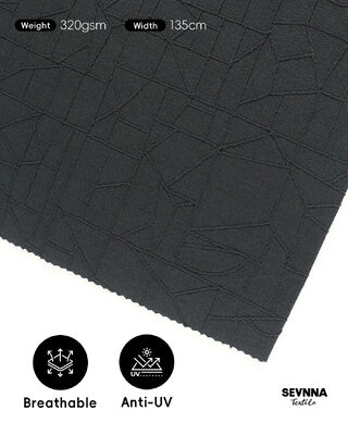 320gsm Weight 135cm Width Eco-Friendly Textured Swim Fabric for Swim Texture Textiles