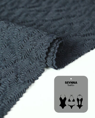 ผ้าว่ายน้ำรีไซเคิลที่เป็นมิตรต่อสิ่งแวดล้อมและยั่งยืน 215 แกรม สำหรับชุดว่ายน้ำที่ทนทาน