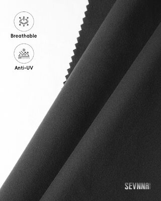 เนื้อ Lycra แบบยืดหยุ่นอ่อนโยน มีความยืดหยุ่นสูง และมีสีตามความต้องการสําหรับการสวมใส่ในงานกีฬาและการสวมใส่แบบไม่อั้น