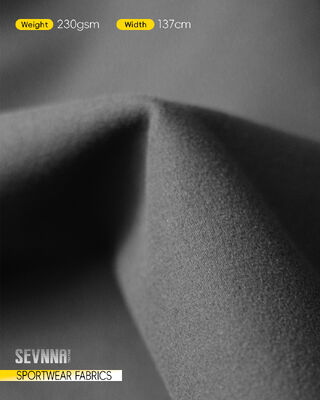 เนื้อ Lycra แบบยืดหยุ่นอ่อนโยน มีความยืดหยุ่นสูง และมีสีตามความต้องการสําหรับการสวมใส่ในงานกีฬาและการสวมใส่แบบไม่อั้น