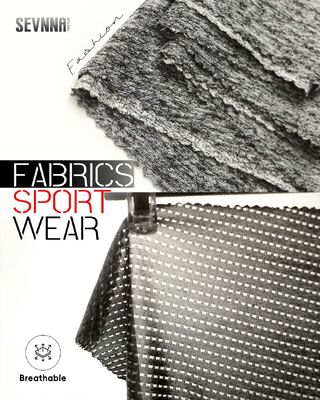 ผ้าเลกกิ้งยืดหยุ่นนุ่มสบาย มีความยืดหยุ่นสูงและคุณสมบัติจัดการความชื้น เหมาะสำหรับชุดกีฬาและชีวิตประจำวัน