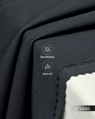 ผ้าที่ใช้ในการวิ่ง มีสไตล์สเตรช 4 ด้าน ป้องกันแดด UPF 50+ และแห้งเร็วสําหรับชุดออกกําลังกายที่มีประสิทธิภาพสูง