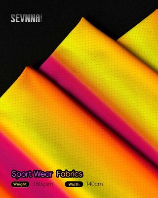 ผ้าวิ่ง 180 แกรม พร้อมเทคโนโลยีป้องกันกลิ่นและตาข่ายระบายอากาศสำหรับชุดออกกำลังกายสมรรถนะสูง