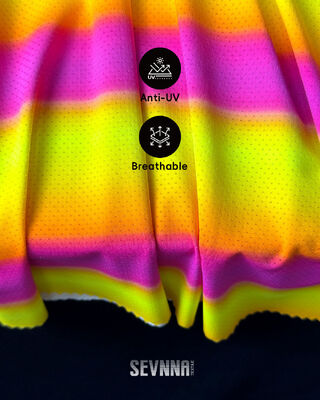 ผ้าวิ่ง 180 แกรม พร้อมเทคโนโลยีป้องกันกลิ่นและตาข่ายระบายอากาศสำหรับชุดออกกำลังกายสมรรถนะสูง