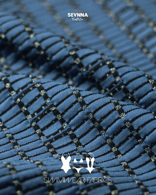 290gm ผ้าชุดว่ายน้ํารีไซเคิล สะอาดต่อสิ่งแวดล้อม วัสดุว่ายน้ําทนทานสําหรับชุดว่ายน้ําฤดูร้อน