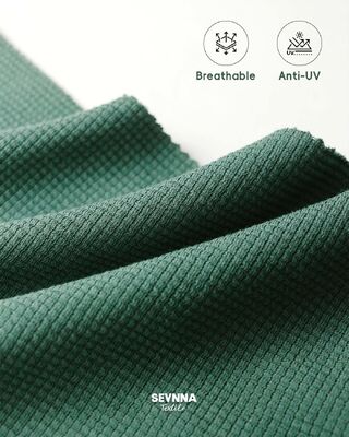 ผ้ายืดหยุ่นสูงลายพิเศษสำหรับชุดว่ายน้ำ ผสมผสานคอตตอนออร์แกนิก 95% และสแปนเด็กซ์ 5% ให้สีคงทนสูง