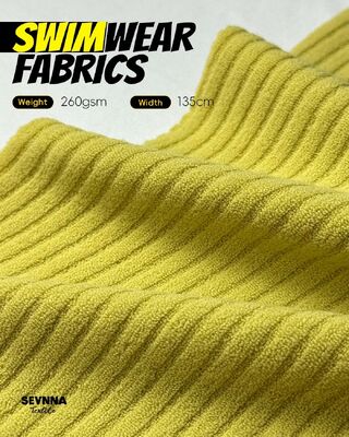 ผ้าชุดว่ายน้ํารีไซเคิล 260 กรัม หายใจดี แห้งเร็ว สําหรับชุดว่ายน้ําที่มิชอบสิ่งแวดล้อม