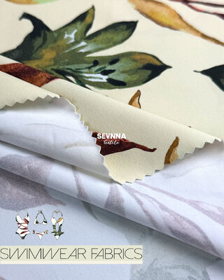 86% ไนลอน 14% สปันเด็กซ์ ผ้าชุดว่ายน้ํารีไซเคิล 205 กิโลกรัม วัสดุชุดว่ายน้ํายูนิเซ็กซ์ยั่งยืนสําหรับการสะสมชุดชุดว่ายน้ําที่มิตรต่อสิ่งแวดล้อม