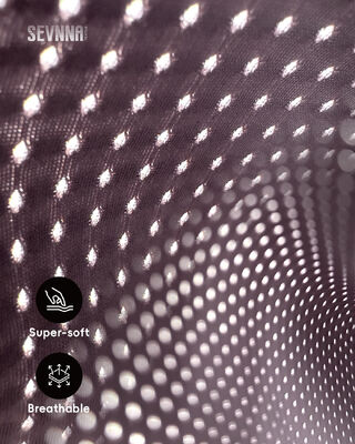 ผ้าวิ่ง UPF 50+ น้ําหนัก 190Gsm และเย็บแบบเรียบสําหรับผ้ากีฬาที่มีประสิทธิภาพสูง