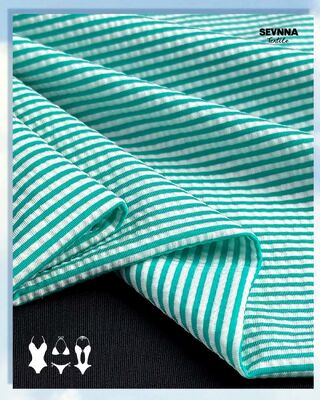 180gsm Breathable Quick-drying Recycled Swimwear Fabric for Sustainable Swimwear Production