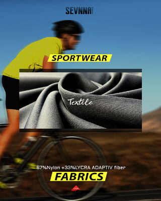 270gm UV Protection การแห้งรวดเร็ว ยืดผ้า Lycra สําหรับชุดกีฬาและชุดว่ายน้ํา