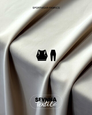 240 กรัม 4-Way stretch Anti Odor Yoga Wear Fabric สําหรับวัสดุเครื่องแต่งกายโยคะที่สบายและทนทาน