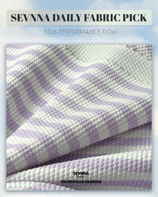 Recycled Swimwear Fabric designed to withstand chlorine saltwater and sun exposure while maintaining comfort and stretch