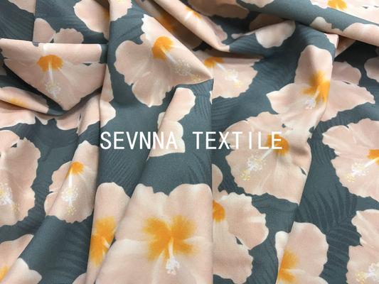 รีไซเคิล REPREVE Yoga Wear Fabric Moisture Wicking Fast Drying