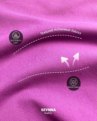 ผ้าสปอร์ตบราซับเหงื่อ ระบายอากาศได้ดีเยี่ยม นุ่มพิเศษ ยืดหยุ่น สำหรับชุดออกกำลังกาย