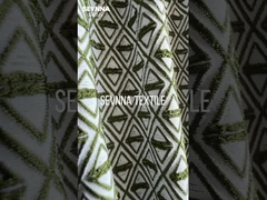 ขนาดความกว้าง 120 ซม. เนื้อผ้าสับสองแบบสําหรับพอลิเอสเตอร์รีไซเคิล