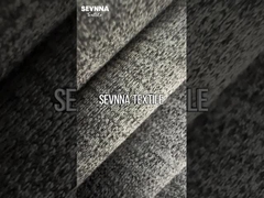 83%พอลิเอสเตอร์ CDP 17% สปันเด็กซ์ รายละเอียดวัสดุผ้าปักสองแบบสําหรับการปัก