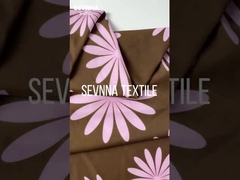 การแห้งเร็วและดูแลง่าย Repreve ผ้าสําหรับสวมเสื้อผ้าฤดูร้อน