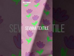 ผ้าถักสองหน้ากว้าง 152 ซม. สำหรับชุดกีฬาที่ทำจากวัสดุรีไซเคิล 87% ไนลอนรีไซเคิล 13% สแปนเด็กซ์