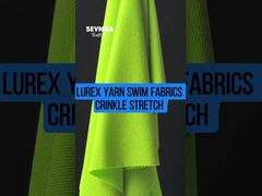 Eco Friendly Swimwear Fabric with 120cm Width Breathable and Durable Recycled Swimwear Material Show