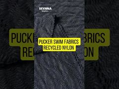 A Closer Look: 215gsm Sustainable Eco-friendly Recycled Swimwear Fabric for Durable Swimwear