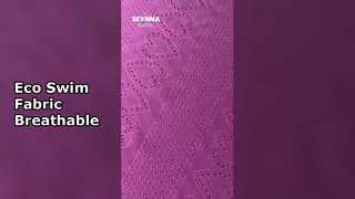 ผ้าชุดว่ายน้ำรีไซเคิลเป็นมิตรกับสิ่งแวดล้อมระบายอากาศได้