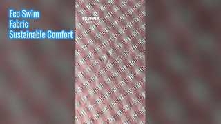 ดูเหตุใดจึงเลือกผ้าชุดว่ายน้ำเป็นมิตรกับสิ่งแวดล้อมที่ทนต่อคลอรีนพร้อมยางยืดสองทาง