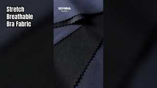 ผ้าสปอร์ตบราไร้ตะเข็บดูดซับความชื้นได้สูงสำหรับชุดออกกำลังกายและบราเซียแบบนักกีฬา